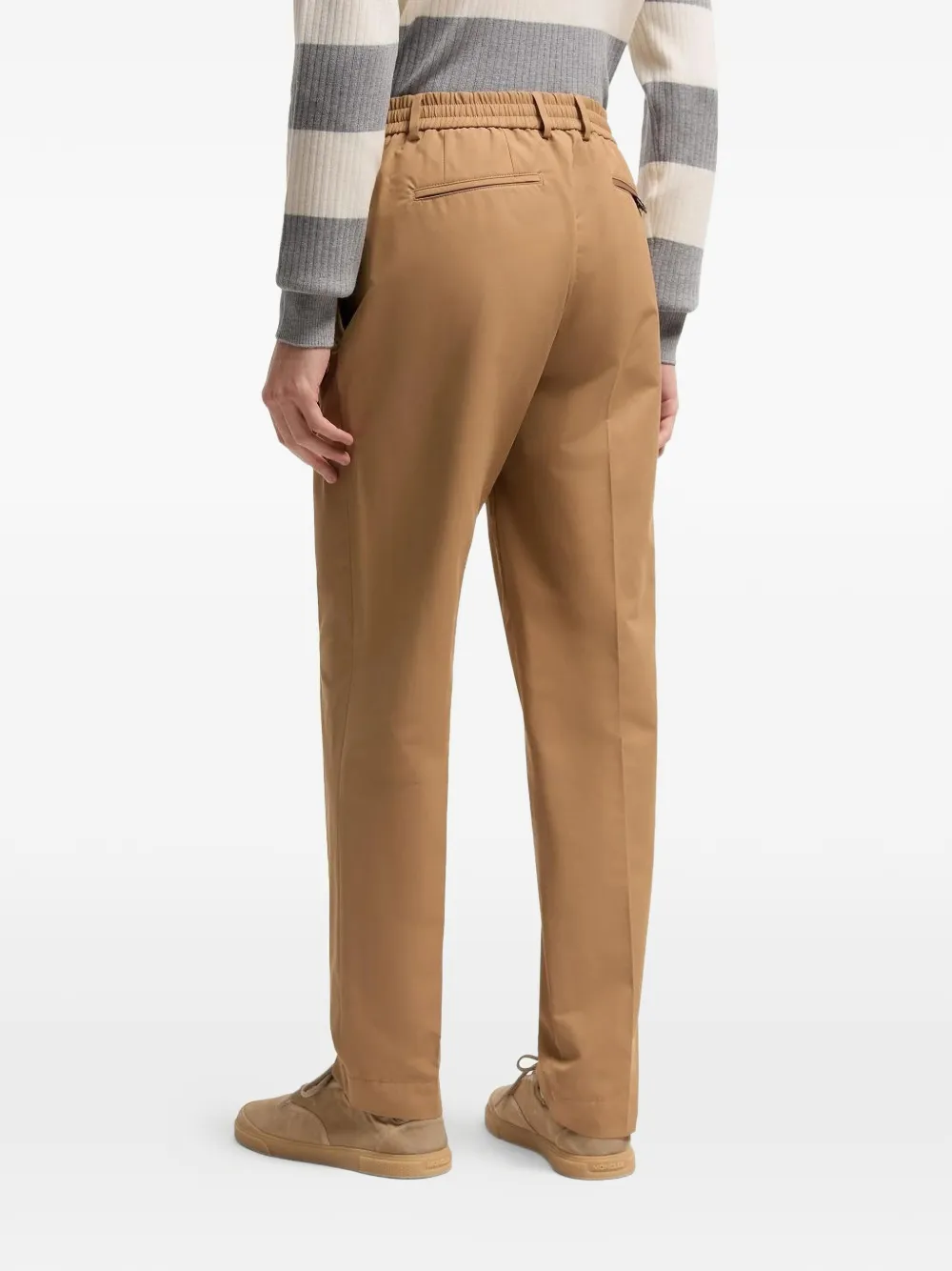 Moncler Geplooide pantalon Bruin