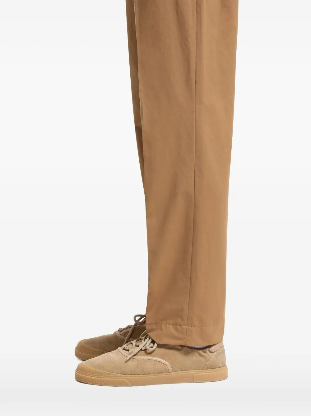 Moncler Geplooide pantalon Bruin