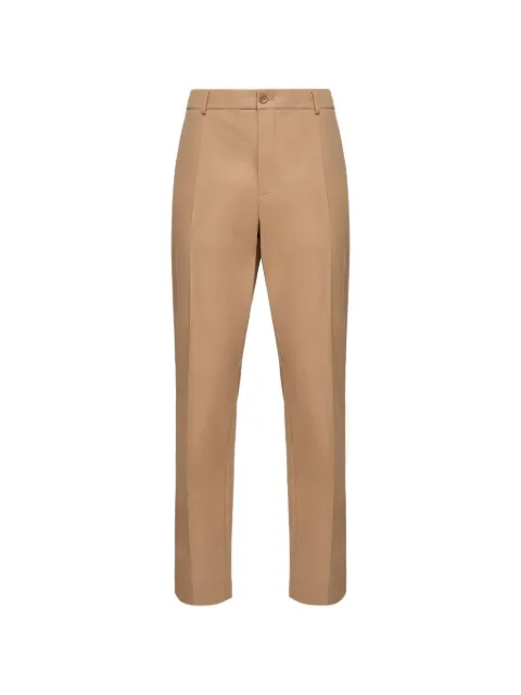 Moncler pressed-crease tailored trousers