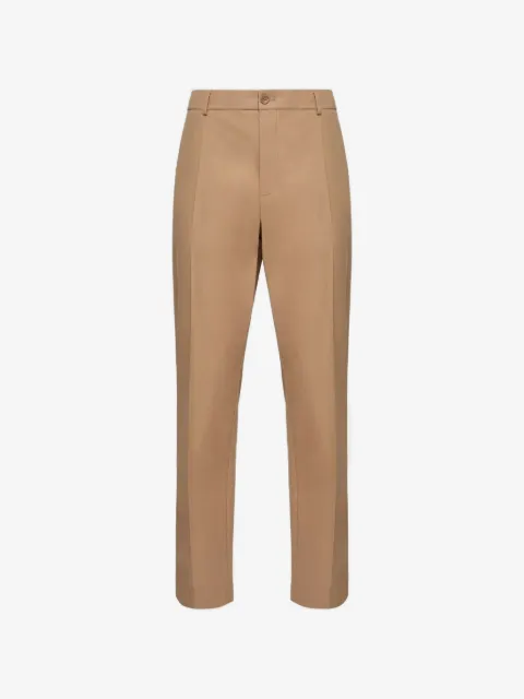 Moncler pressed-crease tailored trousers