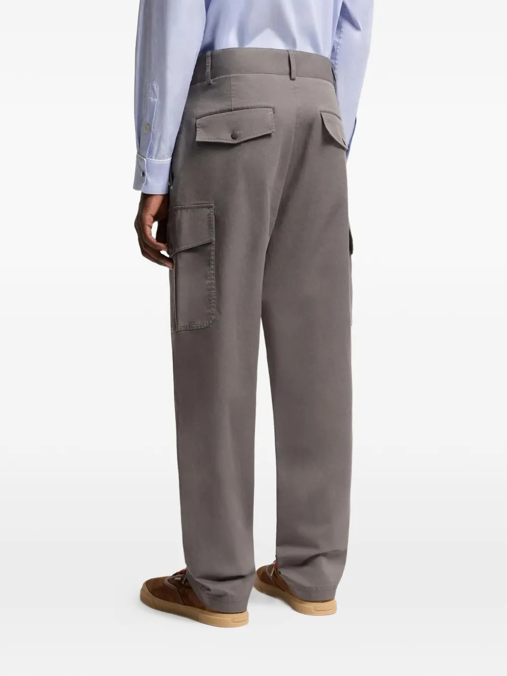 Moncler Cargo gabardine broek Grijs