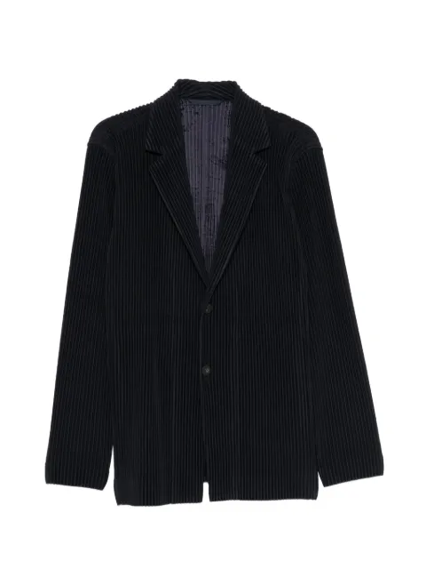 Homme Plissé Issey Miyake blazer con pliegues