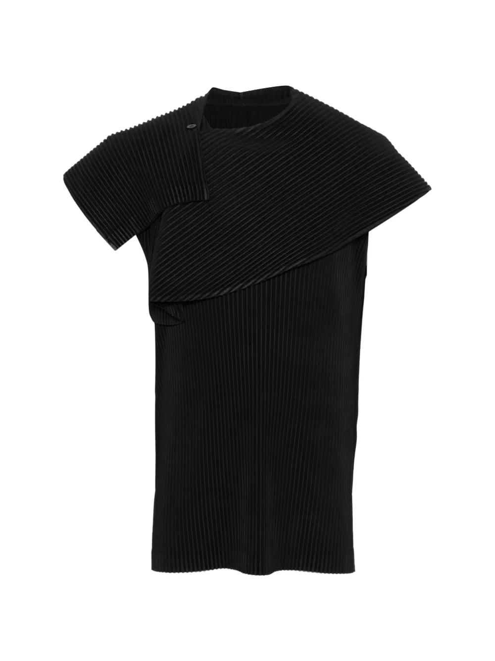 Homme Plissé Issey Miyake pleated t-shirt - Nero