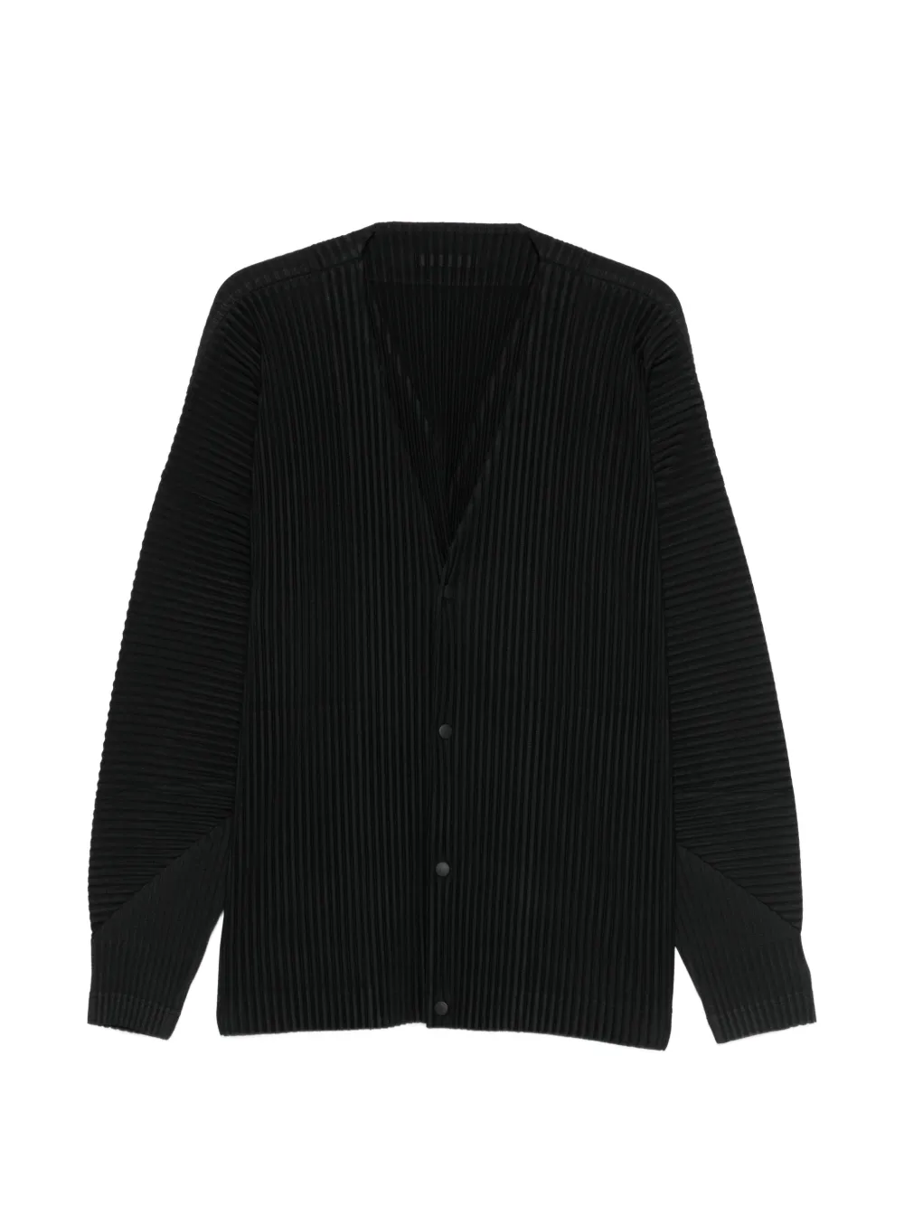 Homme Plissé Issey Miyake pleated button jacket - Nero