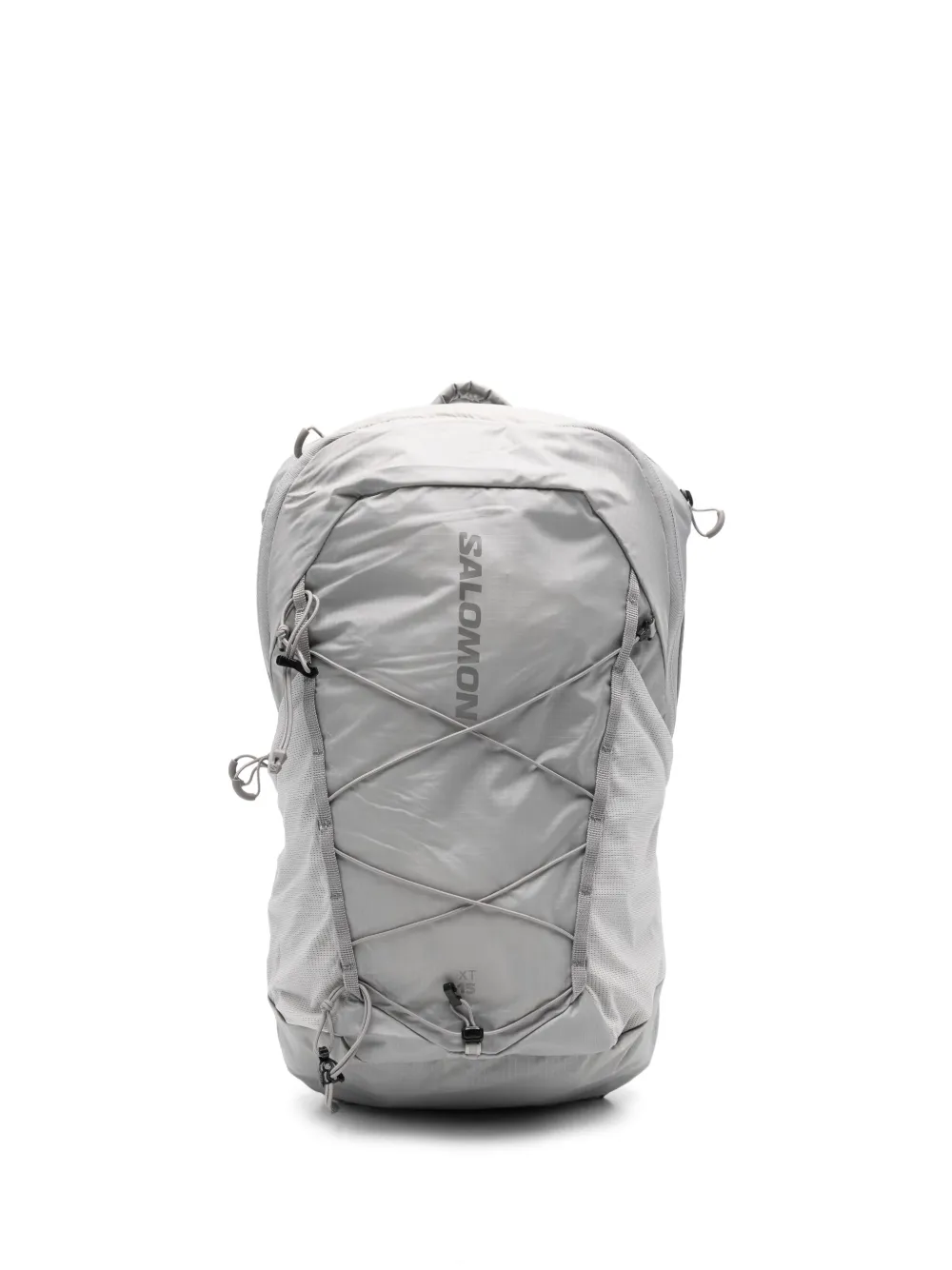 Salomon drawstring logo-print backpack - Grigio