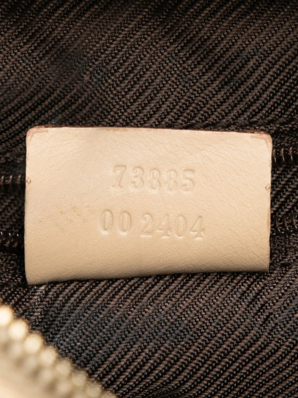 2000-2015 Gg Canvas Half Moon Hobo Bag