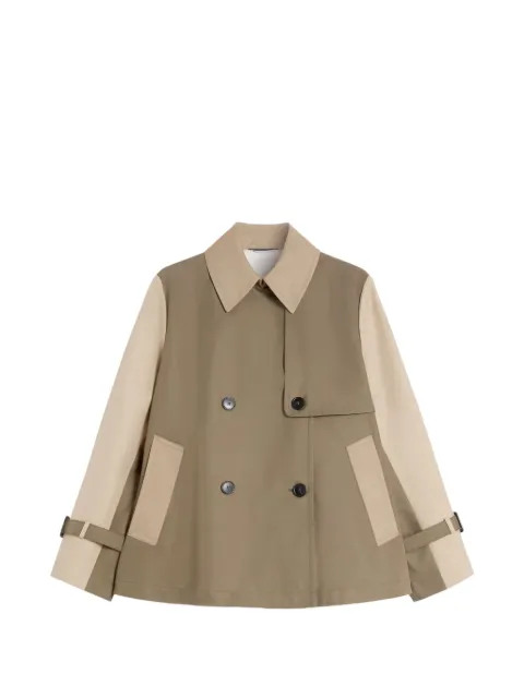 Weekend Max Mara buckle-strap double-breasted jacket 