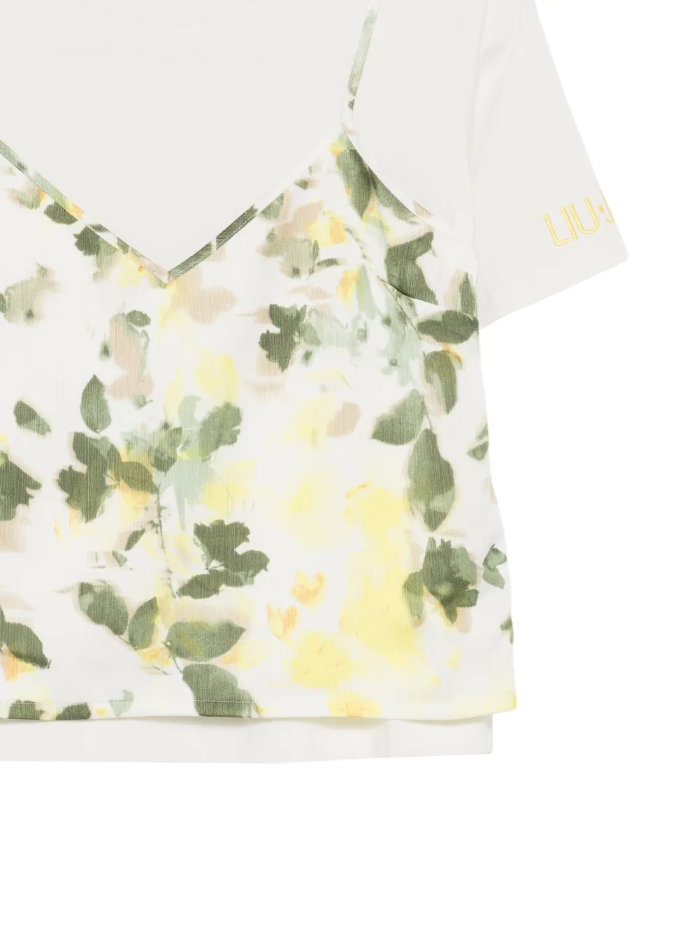  Liu Jo Layered T-shirt - Neutrals 