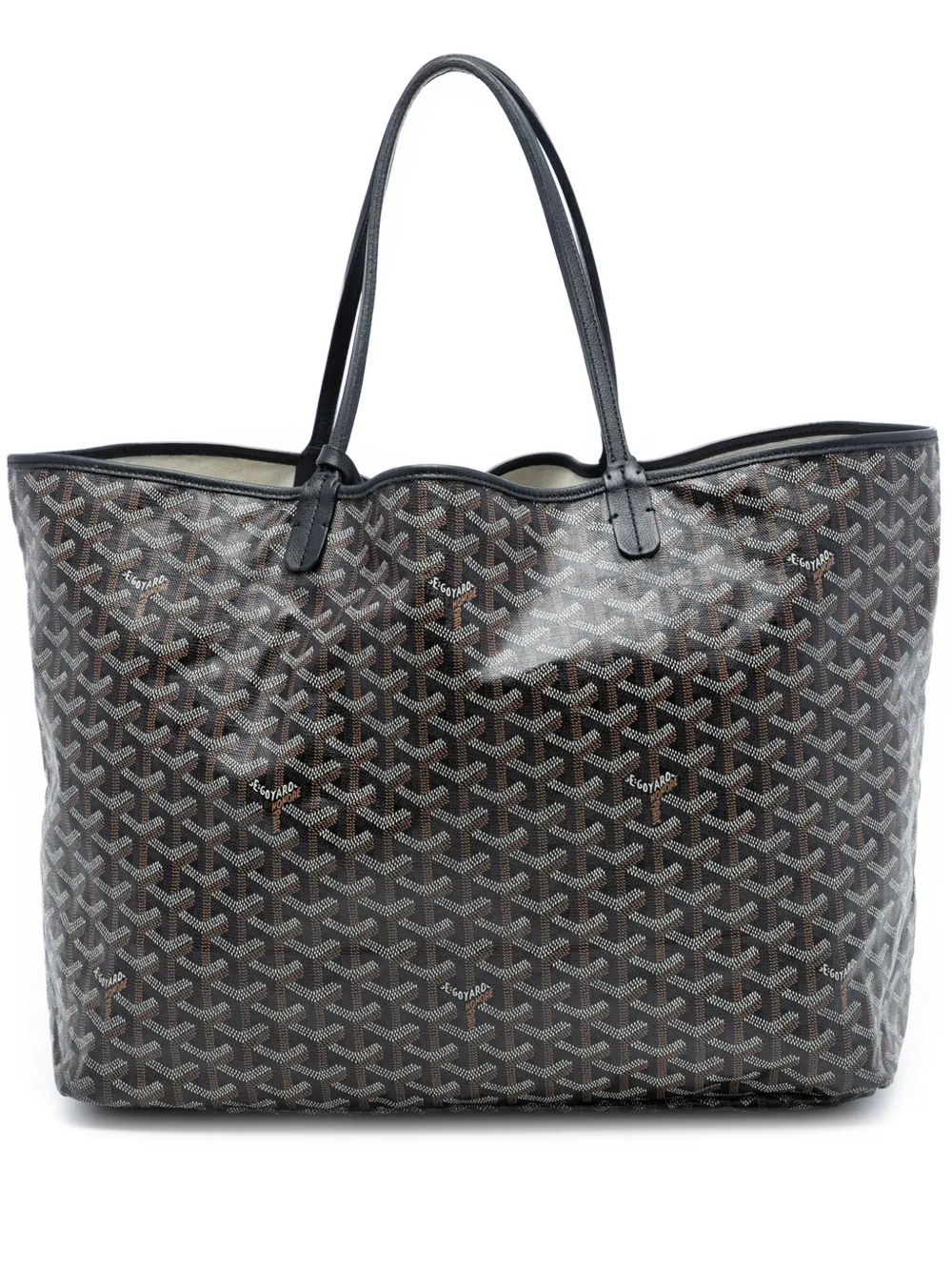 Goyard Pre-Owned 2018 Goyardine Saint Louis GM tote bag - Nero