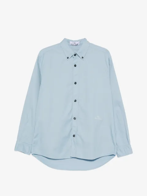 Stone Island 1100004 organic cotton Oxford shirt