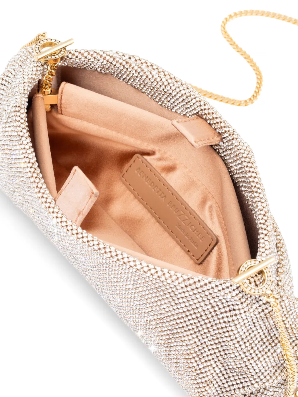 Benedetta Bruzziches Venus kleine clutch Goud