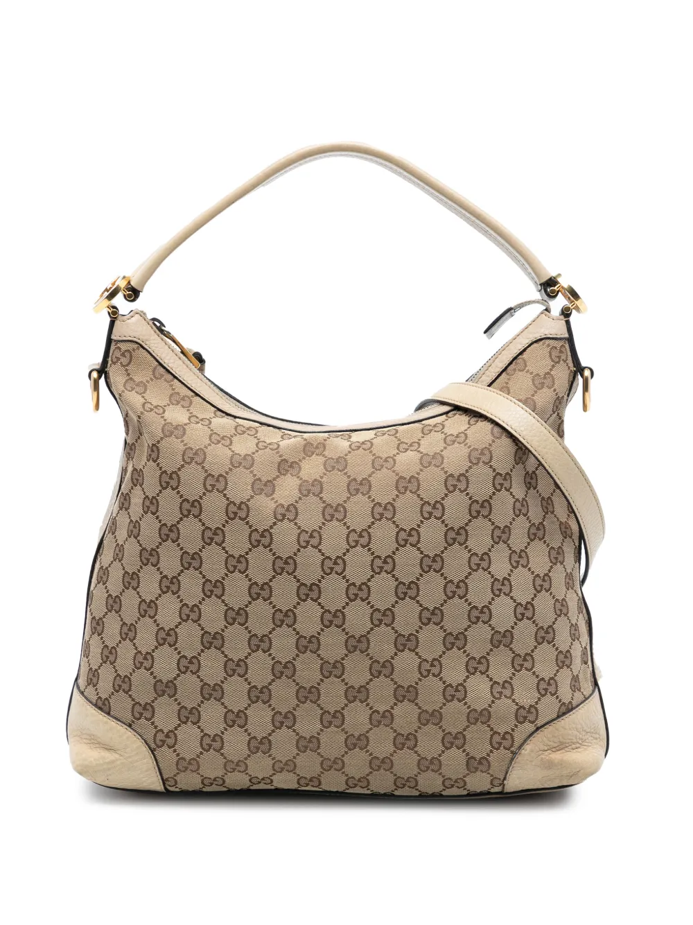 Gucci Pre-Owned 2016-2025 Small GG Canvas Miss GG Hobo satchel - Marrone