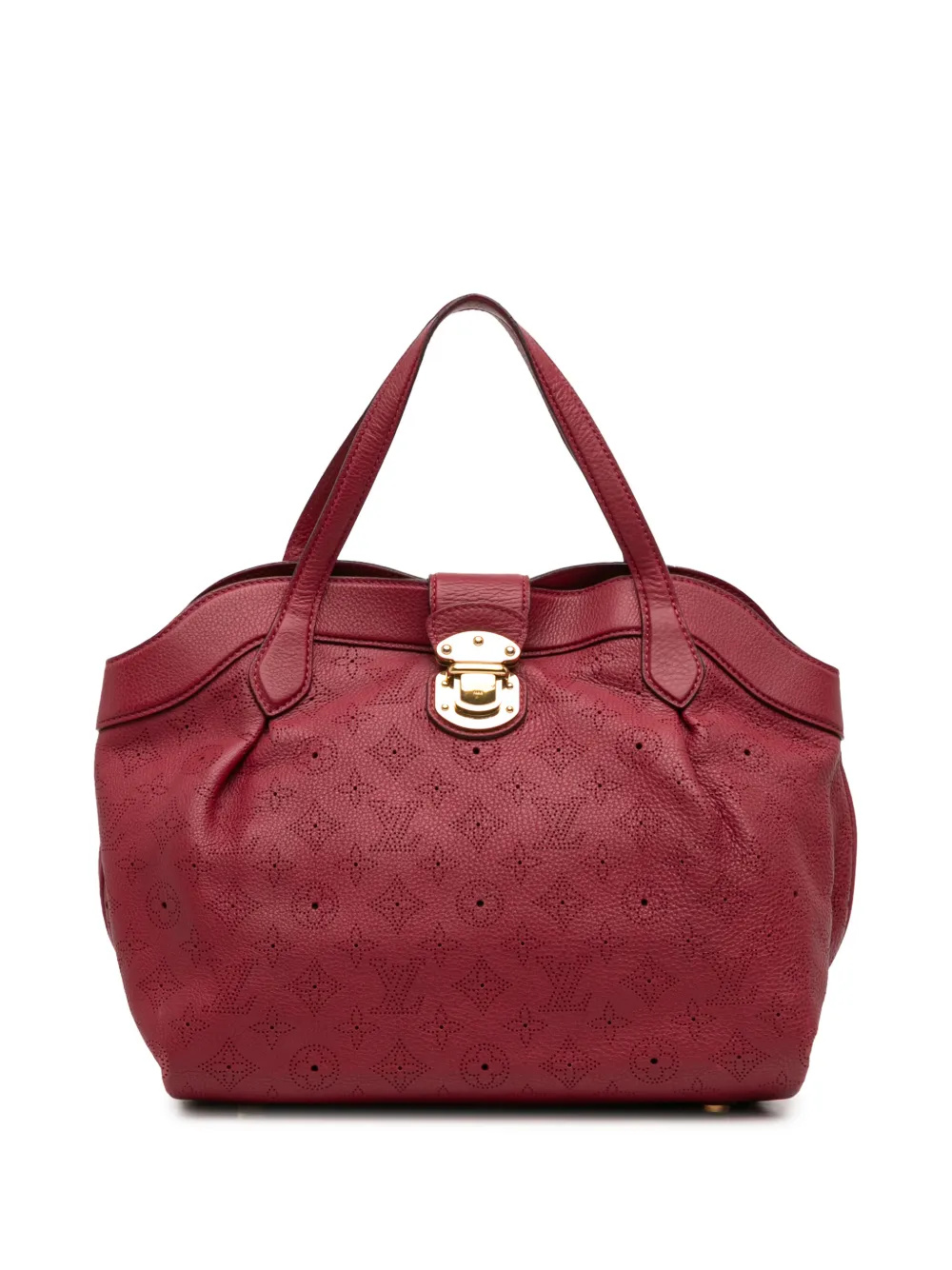 Louis Vuitton Pre-Owned 2011 Monogram Mahina Cirrus PM handbag - Rosso