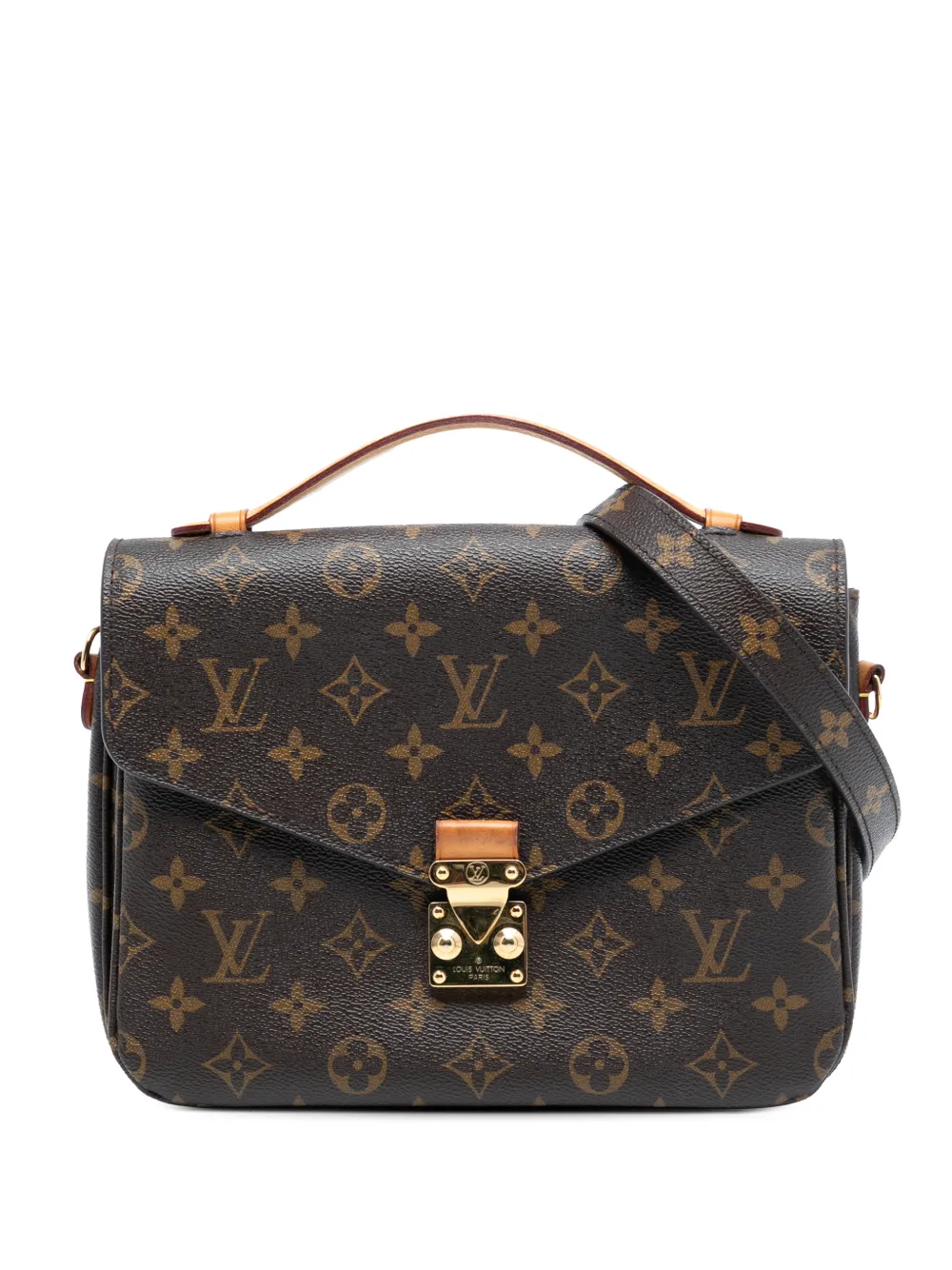 Louis Vuitton Pre-Owned 2015 Monogram Pochette Metis satchel - Marrone