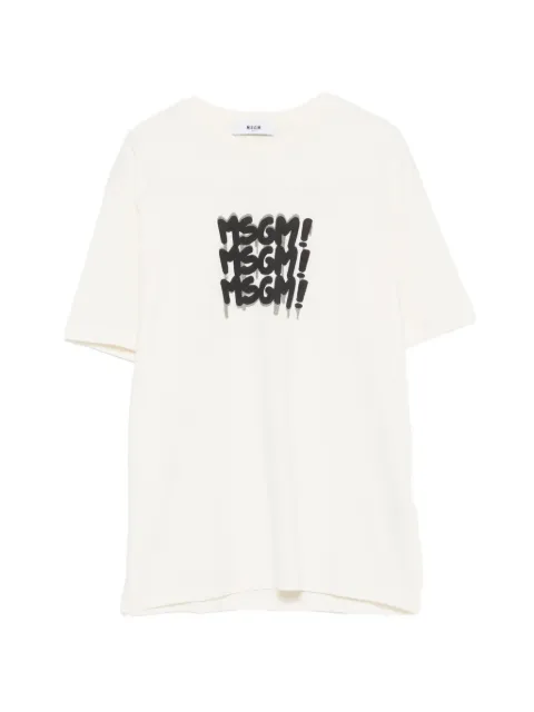 MSGM Kids T-shirt con logo