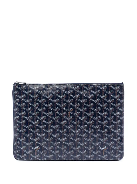 Goyard Pre-Owned 2017 Goyardine Senat MM clutch bag