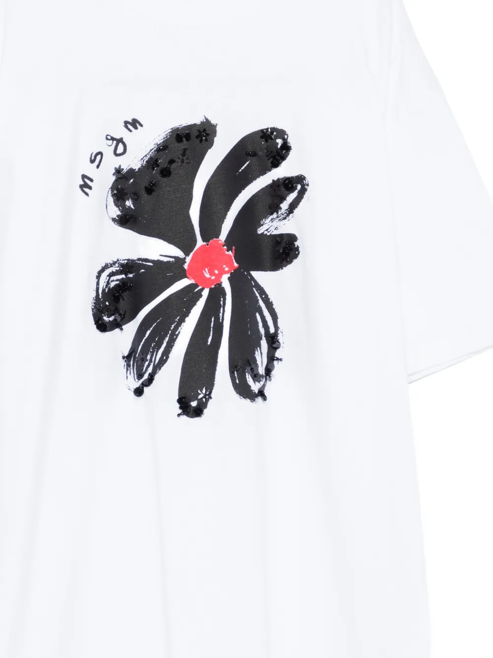 MSGM Kids T-shirt Wit