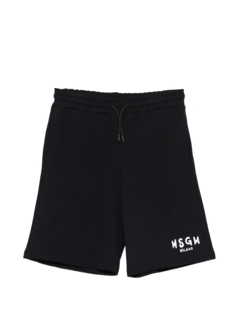 MSGM Kids elasticated-waist shorts