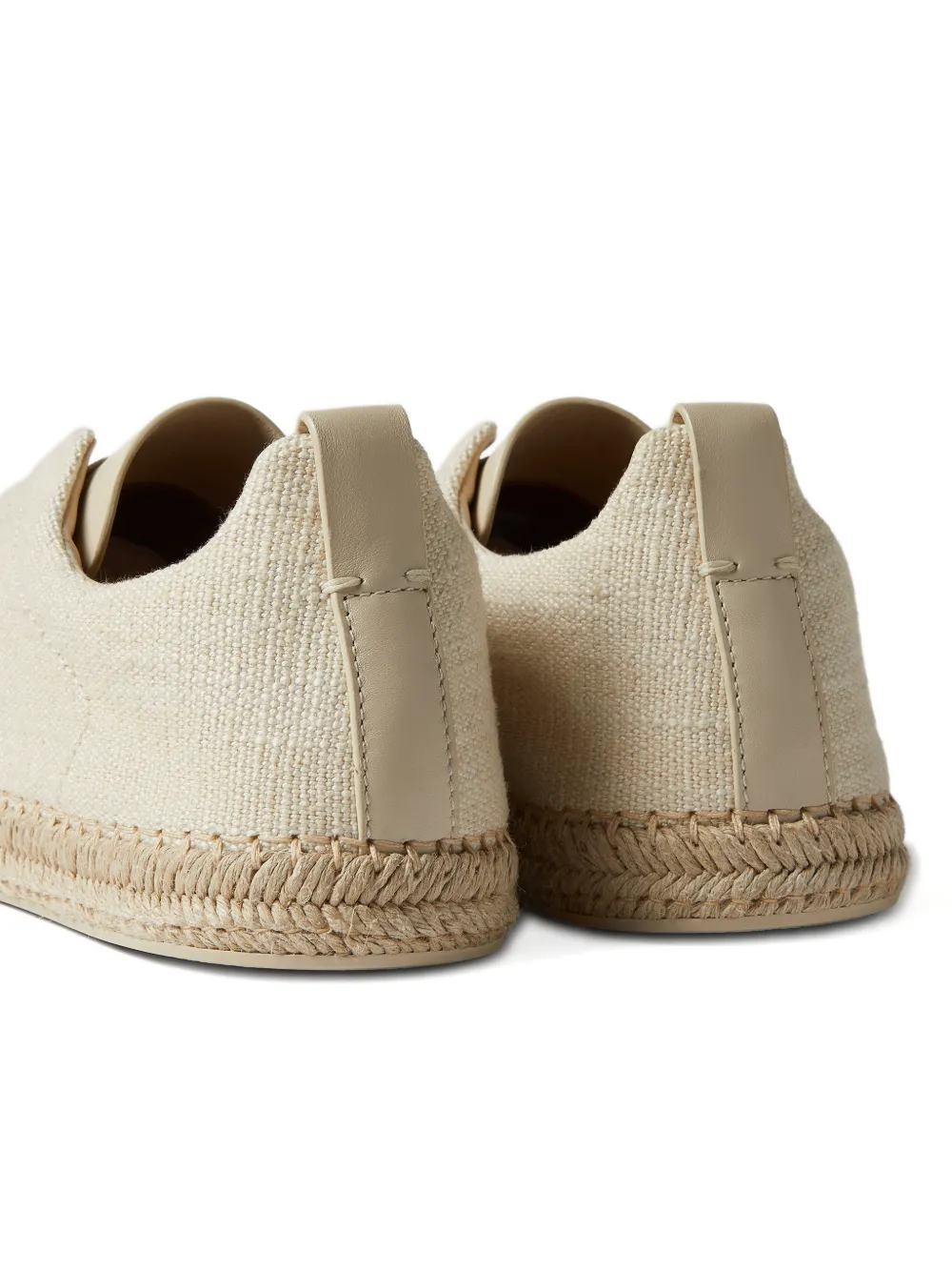 Zegna Triple Stitch espadrilles Beige