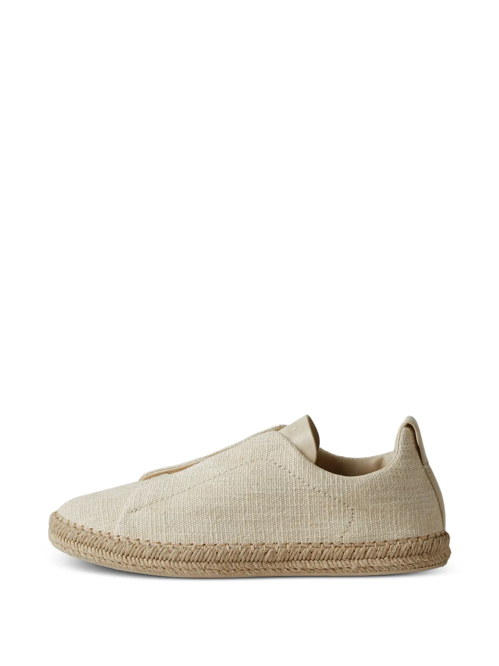 Zegna Triple Stitch Espadrilles - Nude