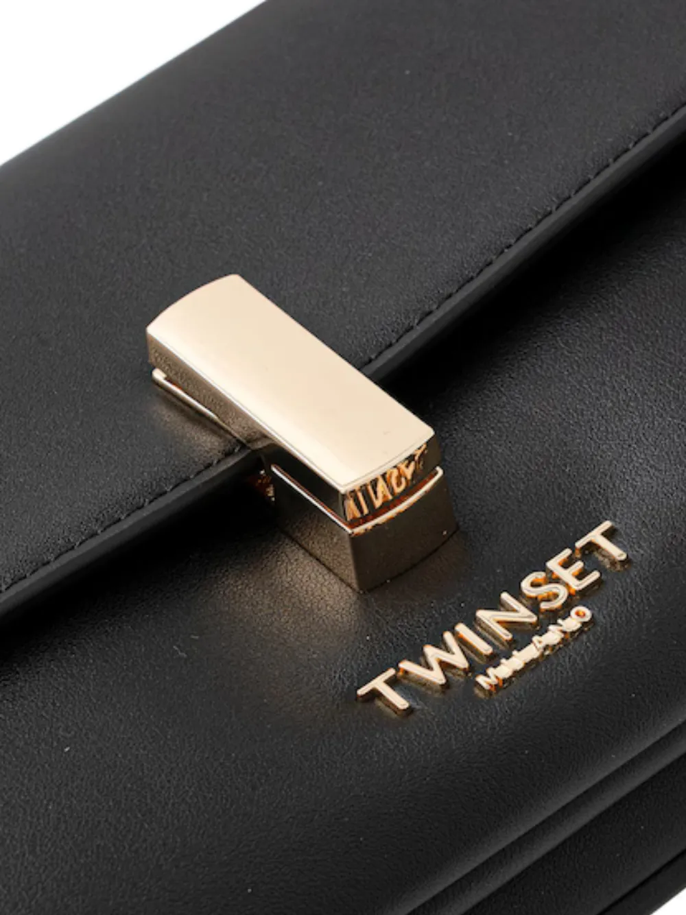 TWINSET Schoudertas met logo Zwart