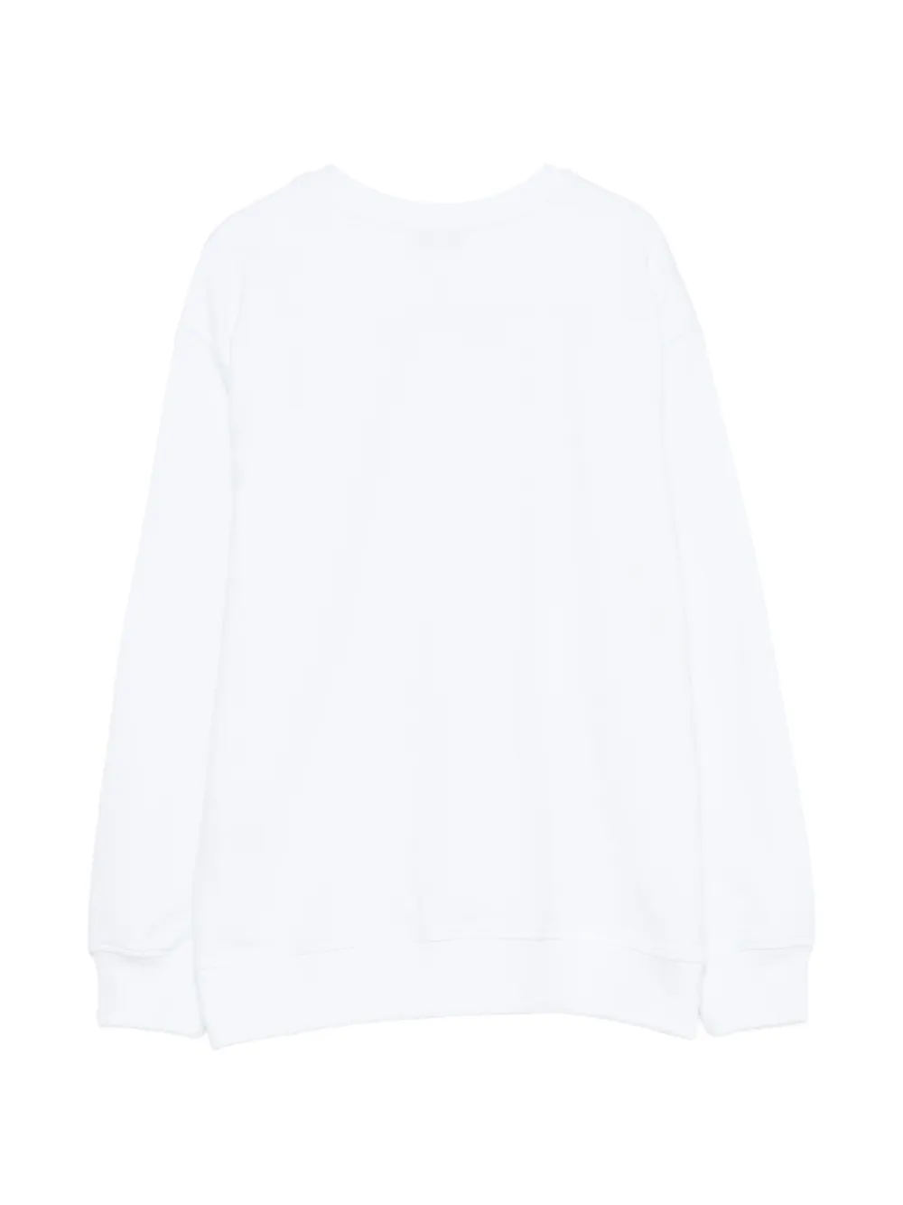 MSGM Kids Sweater met logoprint Wit