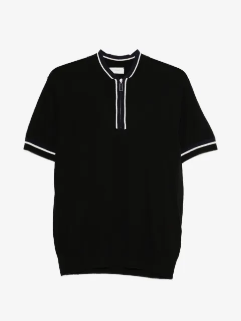 Paolo Pecora zip-detail short-sleeve T-shirt