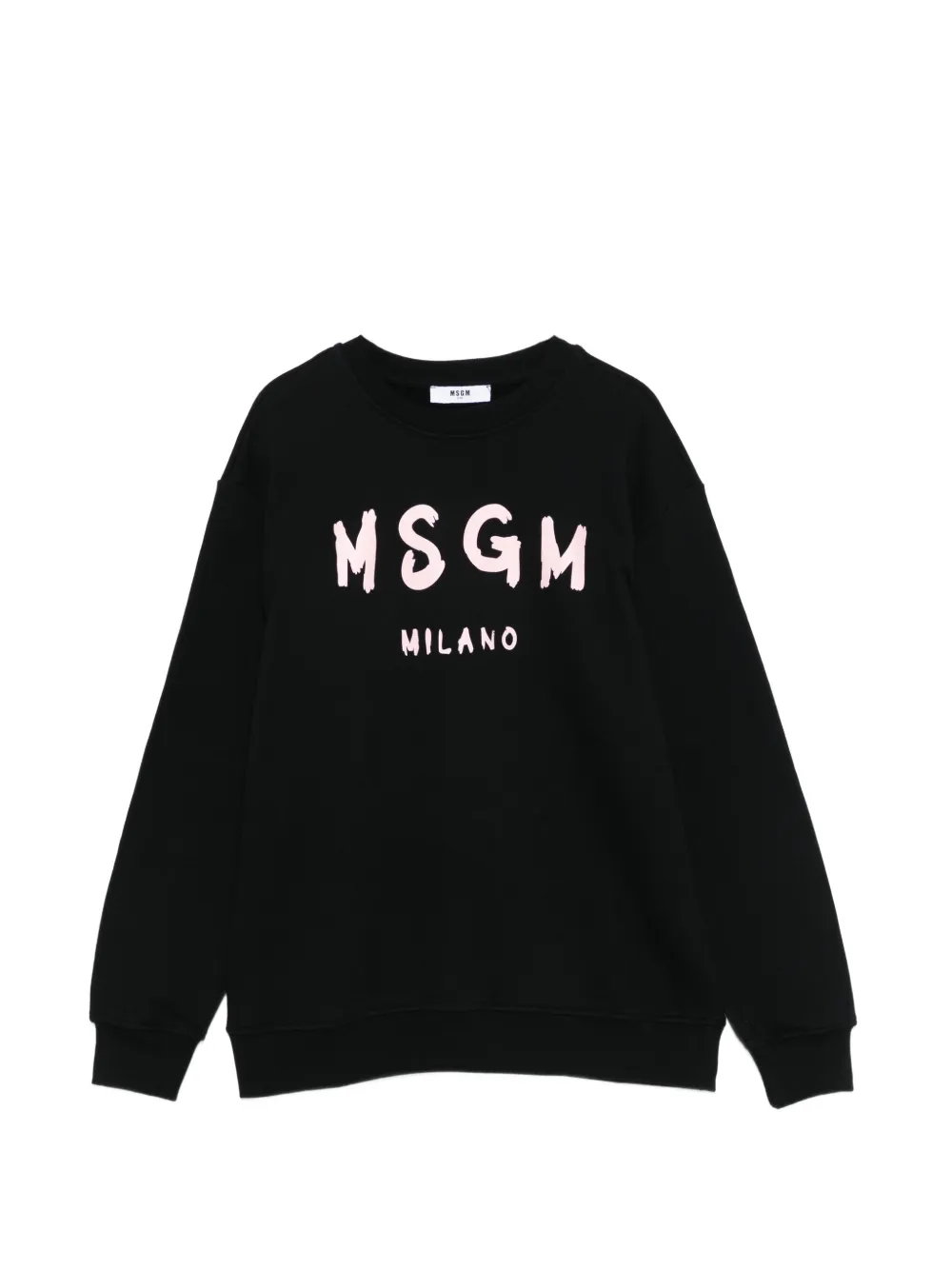 MSGM Kids crewneck sweatshirt - Nero