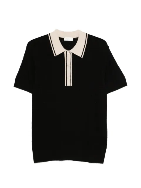 Paolo Pecora playera tipo polo con cuello italiano