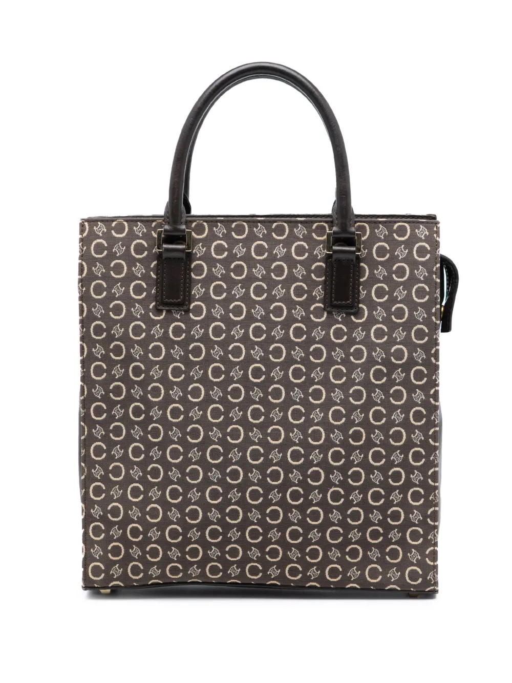 Celine Pre-Owned Borsa tote C Macadam 2001 - Marrone