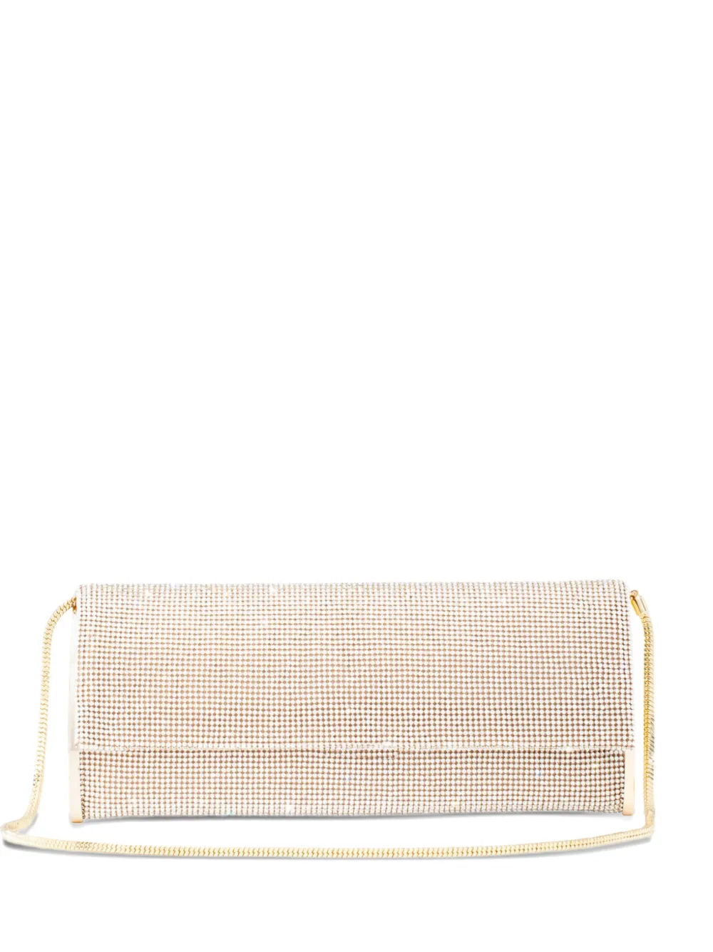 Benedetta Bruzziches Kate Crystal Clutch Bag In Neutral