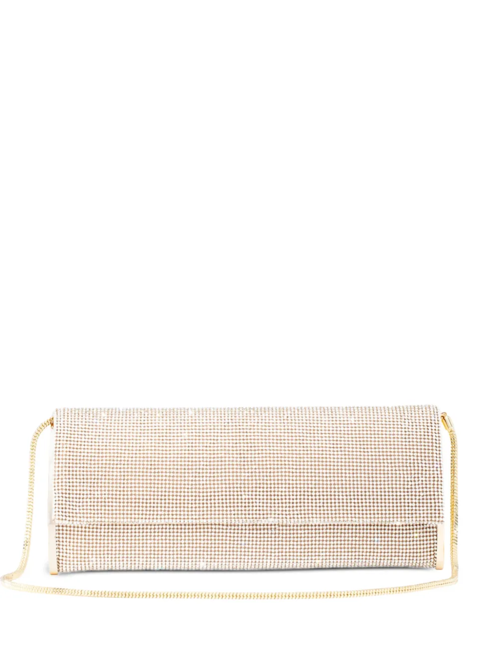 Benedetta Bruzziches Kate crystal clutch bag - Toni neutri
