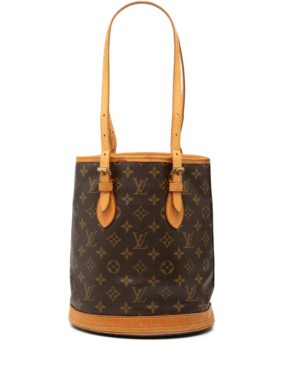 Louis Vuitton Pre-Owned 2003 Monogram Petit bucket bag - Marrone