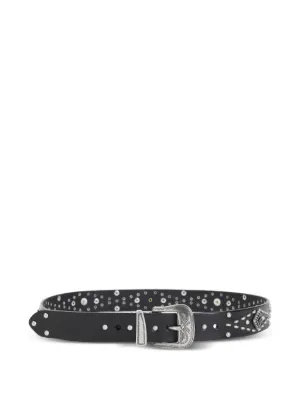 Kenzo floral-eyelet Buckle Belt | Black | FARFETCH GE