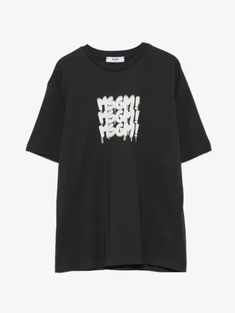 MSGM Kids logo-print T-shirt