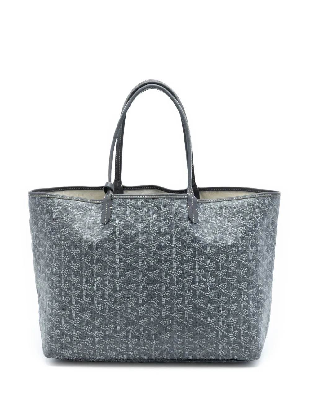 Goyard Pre-Owned Borsa tote Saint Louis PM in tela Goyardine 2019 - Grigio