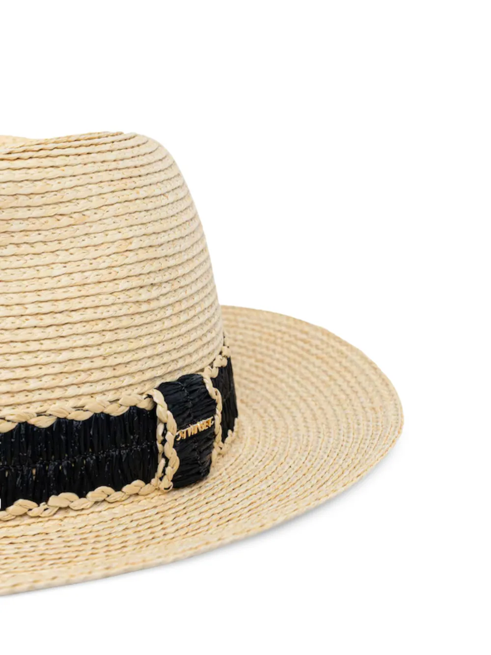  Twinset Woven Feodora Hat - Neutrals 