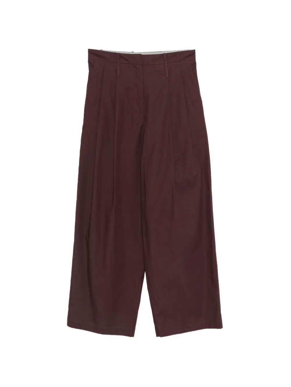Alysi pleated trousers - Viola