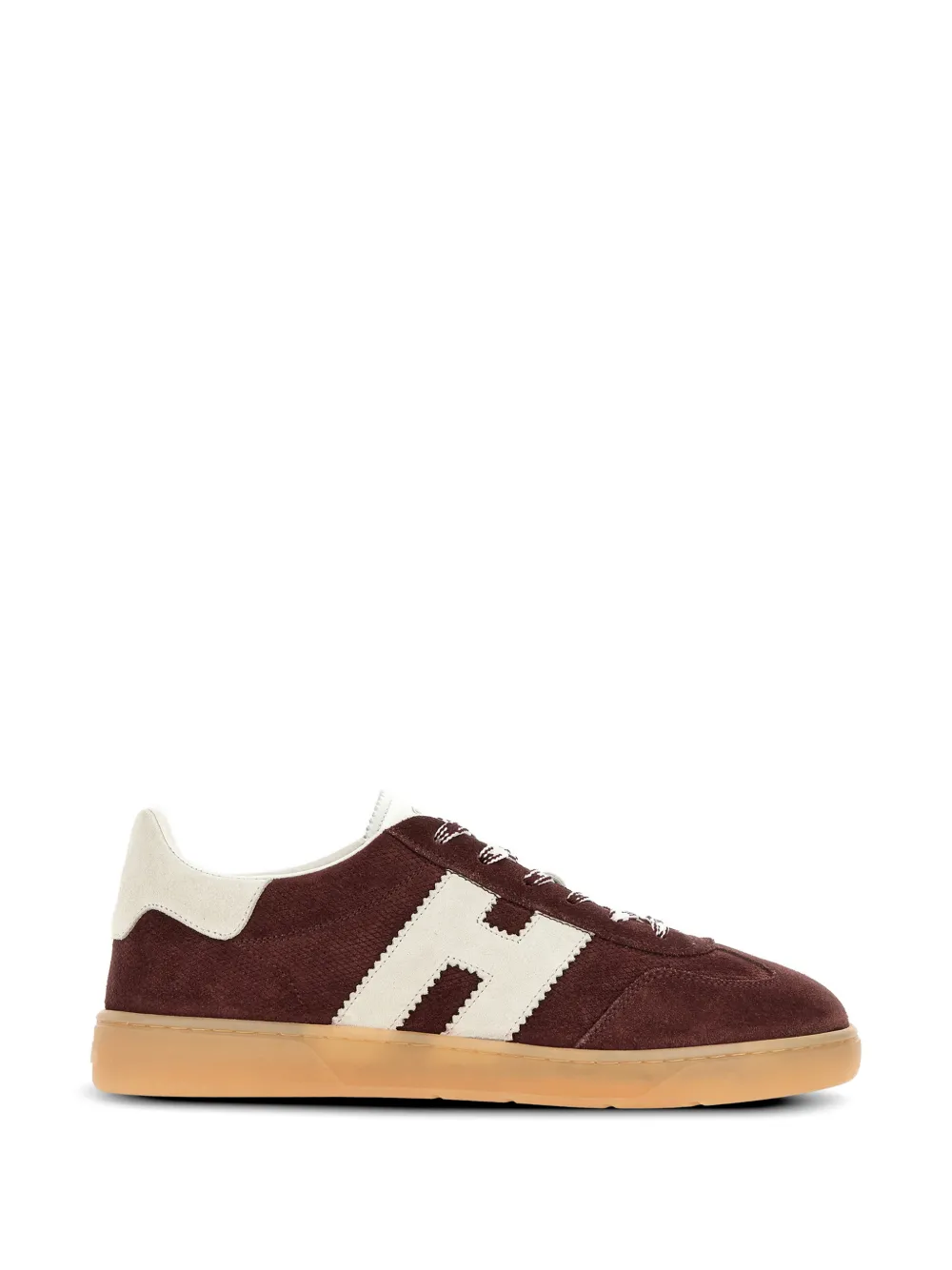 Hogan Sneakers met logo-applicatie Bruin