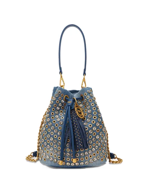 La Carrie bolsa bucket con apliques