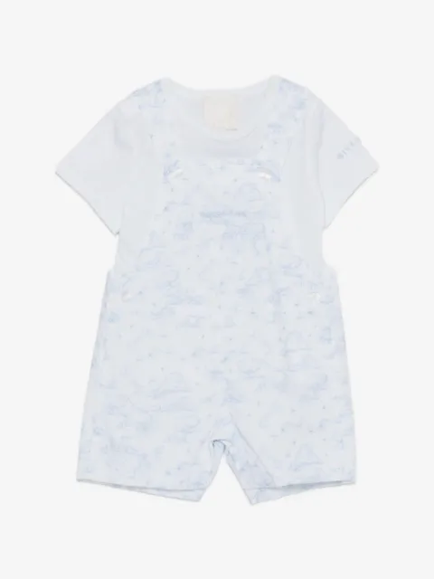 Givenchy Kids cotton babygrow set