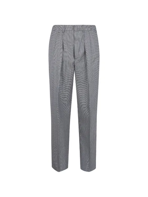 TOM FORD Jacquard Sharkskin pattern trousers