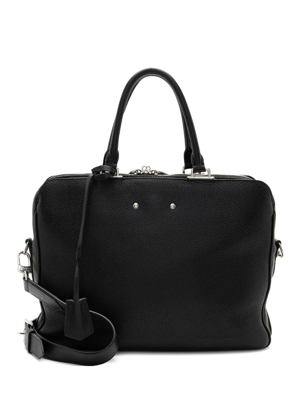 Louis Vuitton Pre-Owned 2016 textured briefcase - Nero