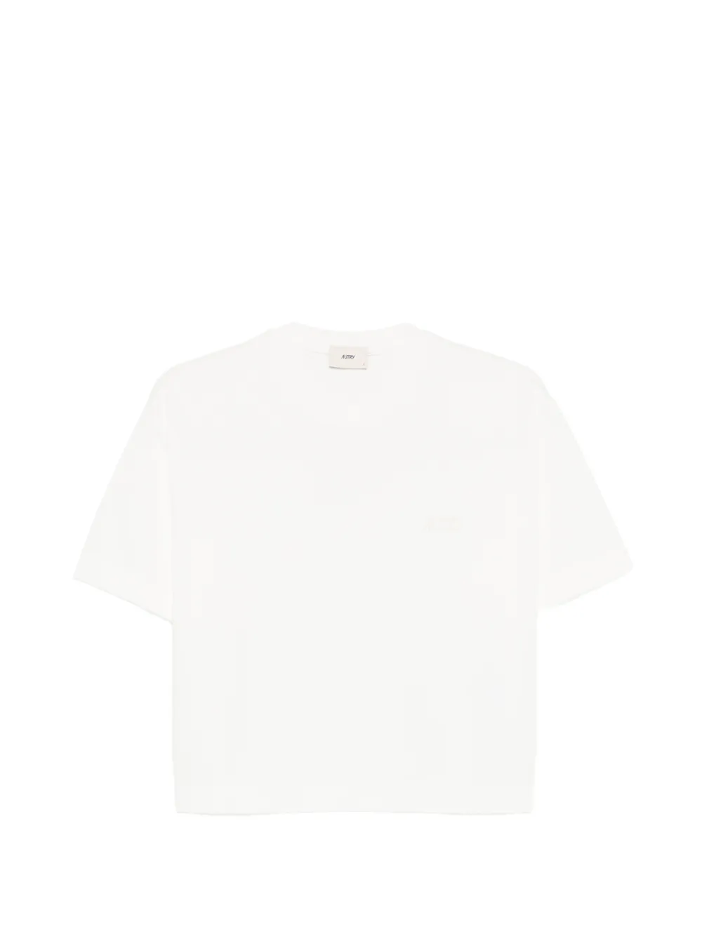 Autry striped logo sweatshirt - Bianco