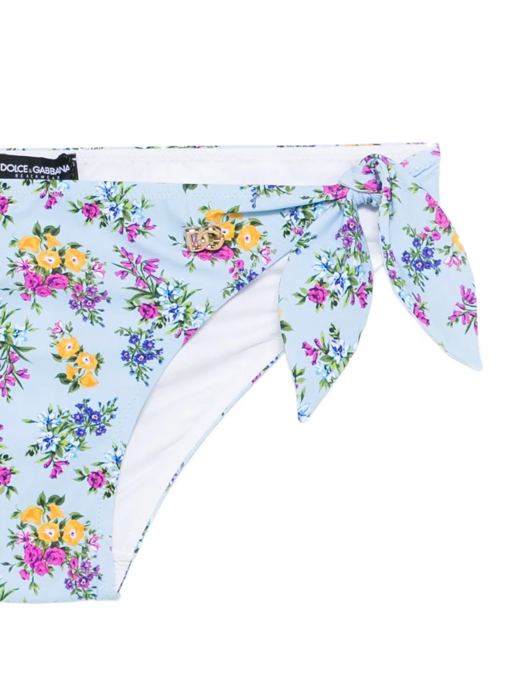 Dolce & Gabbana Bikini met bloemenprint Blauw