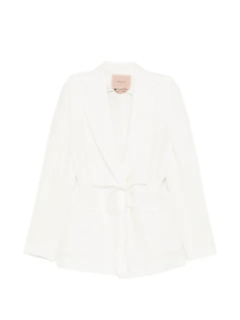 TWINSET tie-waist blazer