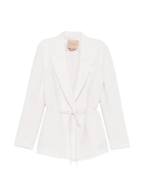 TWINSET tie waist blazer