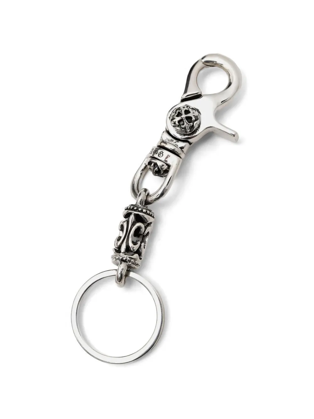  Amal Guessous Ornate Keyring - Silver 