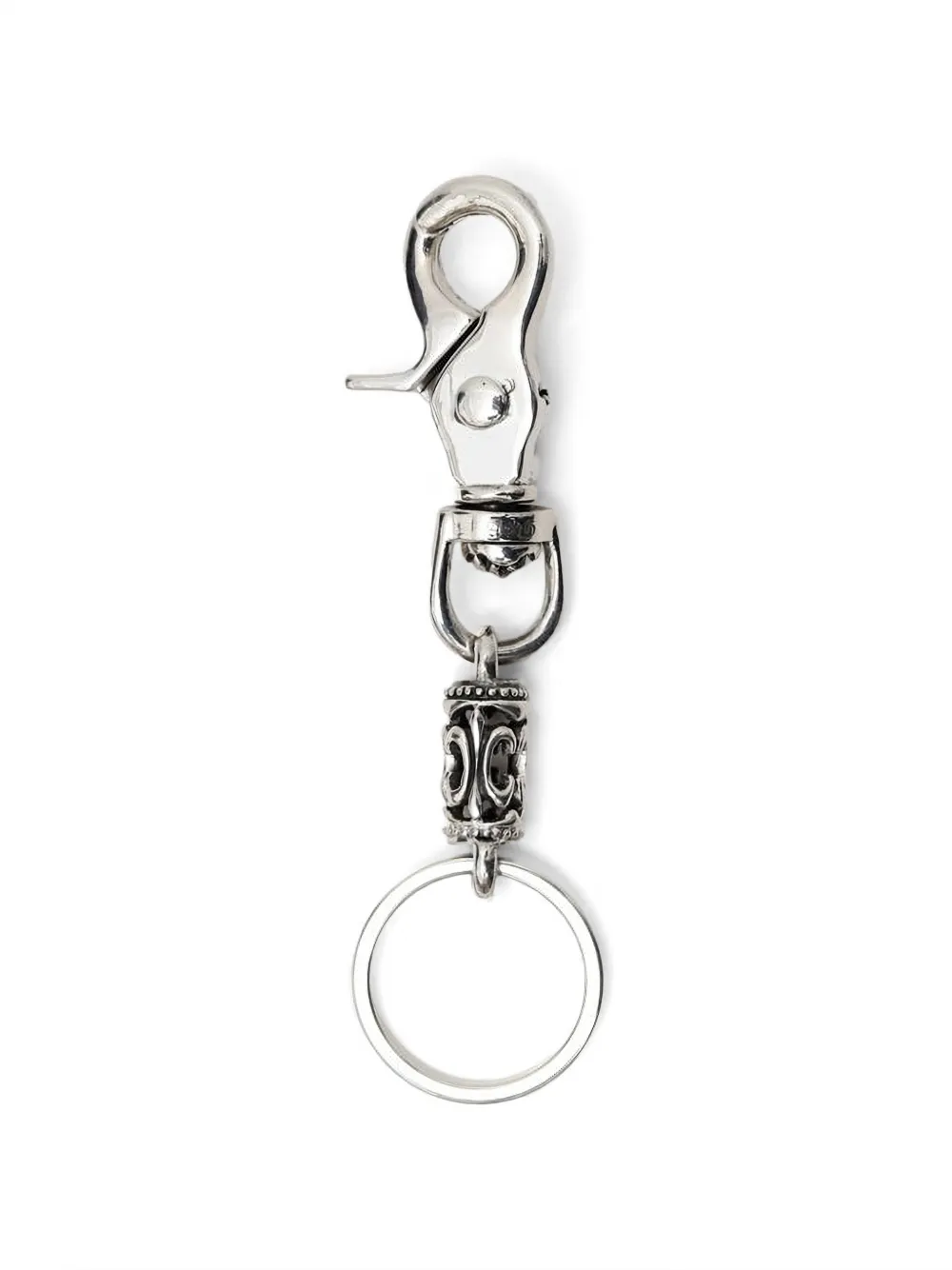  Amal Guessous Ornate Keyring - Silver 