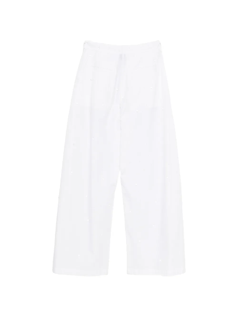  Giuseppe Di Morabito Beaded Trousers - White 